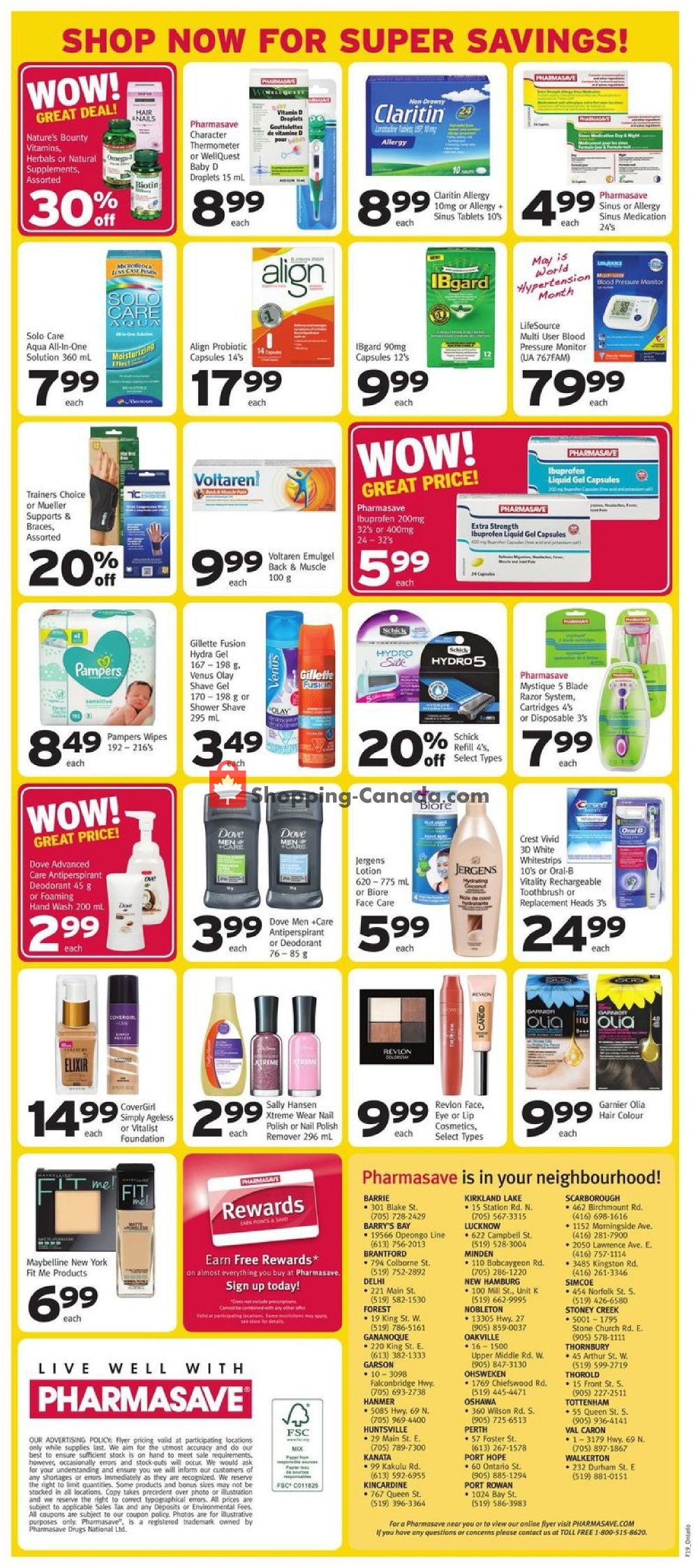 Pharmasave flyer from Friday May 10, 2019 to Thursday May 16, 2019 - page 3