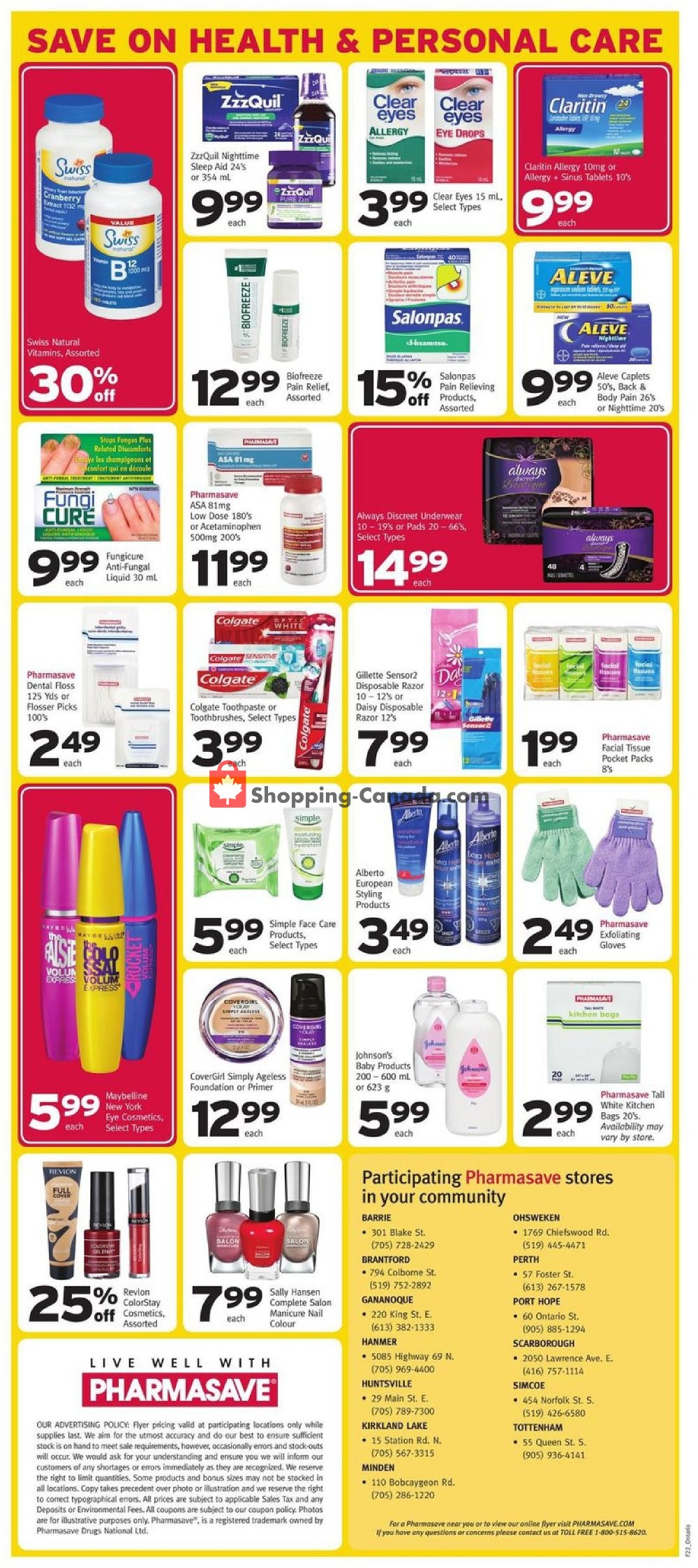 Pharmasave flyer from Friday May 29, 2020 to Thursday June 4, 2020 - page 3