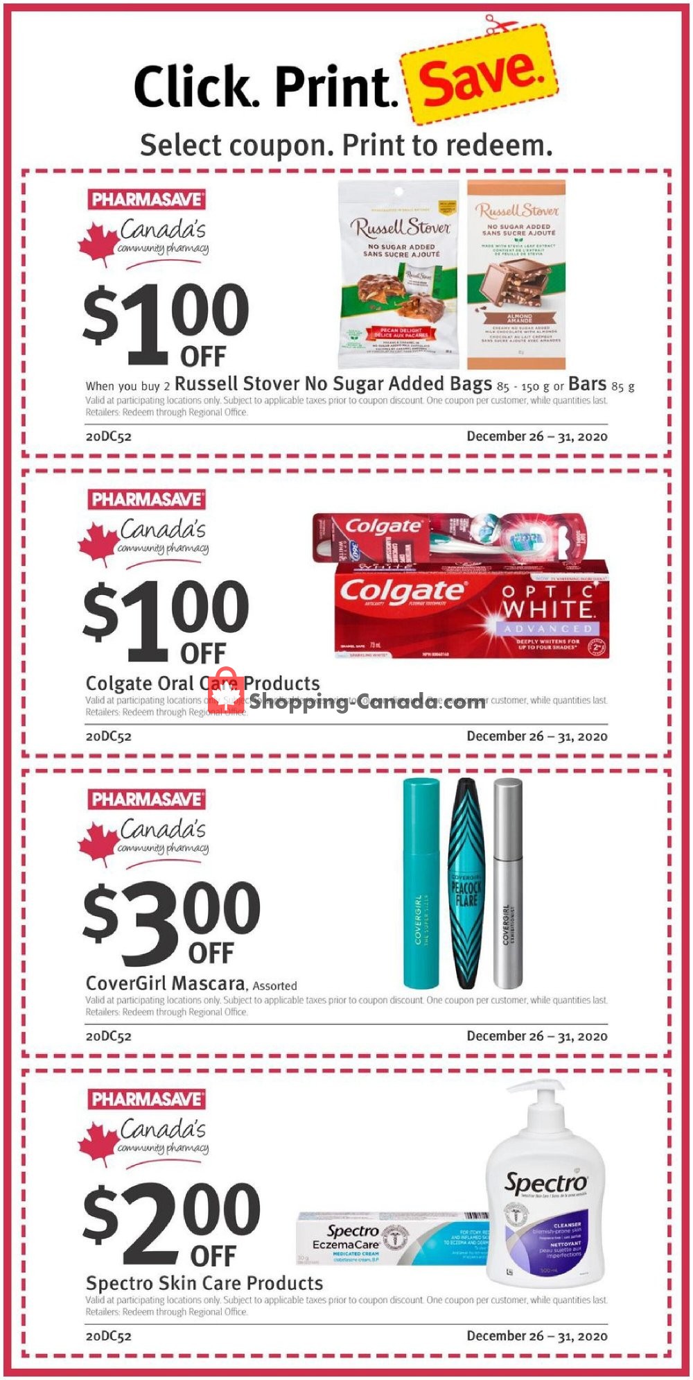 Pharmasave flyer from Saturday December 26, 2020 to Thursday December 31, 2020 - page 2