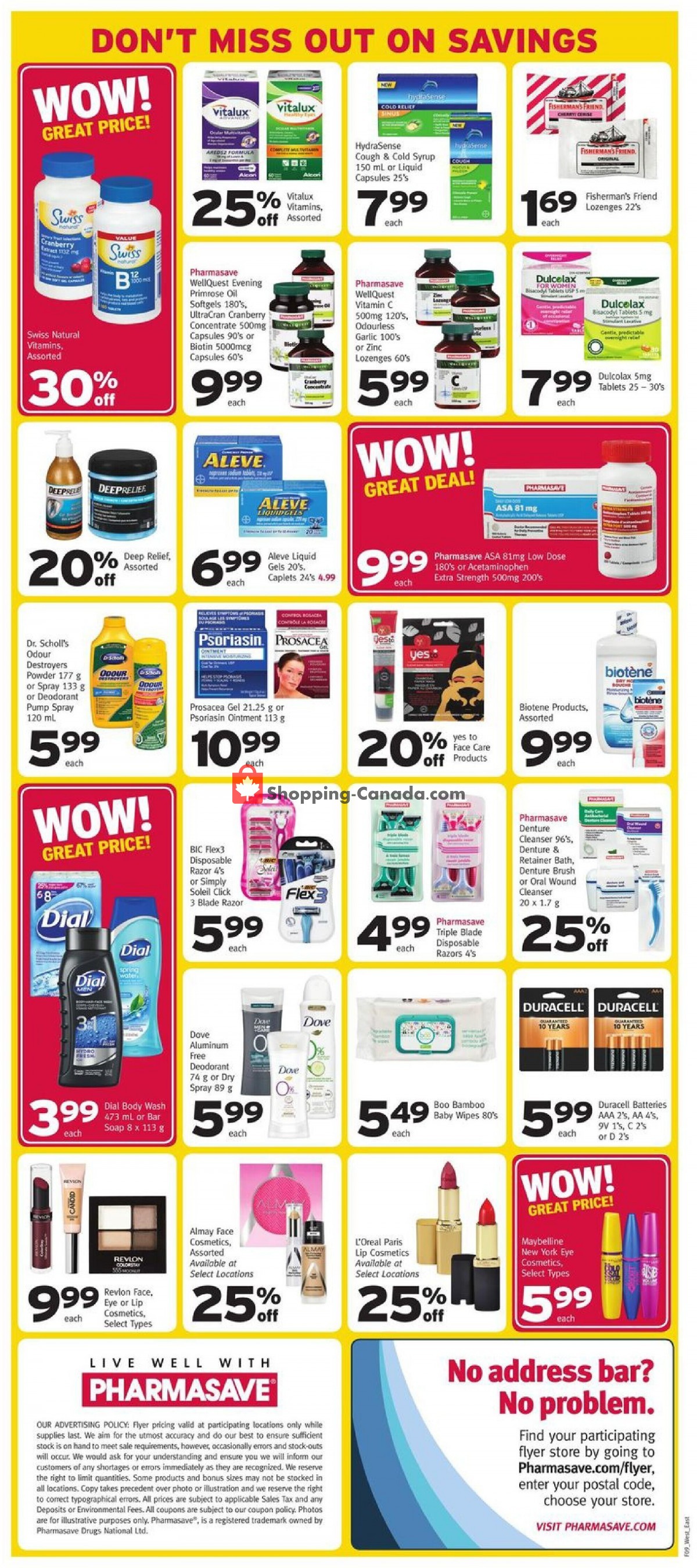 Pharmasave flyer from Friday February 26, 2021 to Thursday March 4, 2021 - page 3