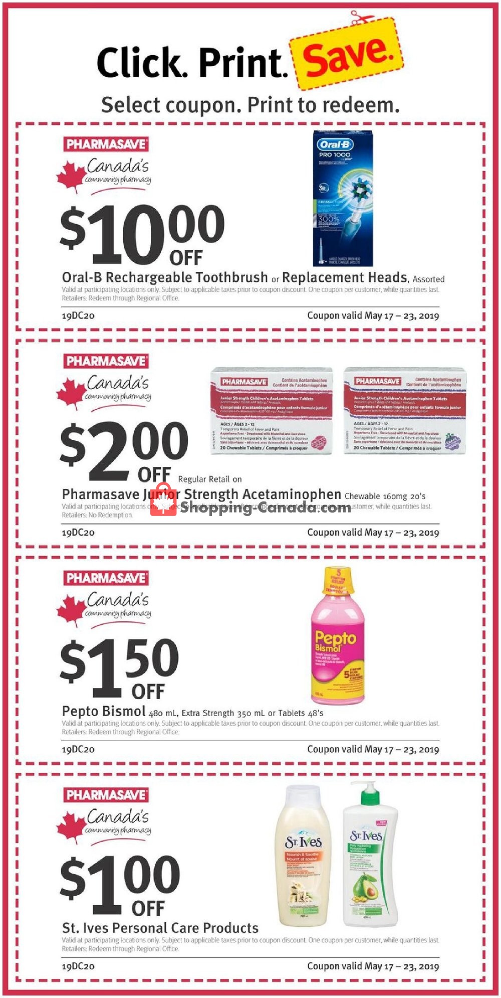 Pharmasave flyer from Friday May 17, 2019 to Thursday May 23, 2019 - page 3