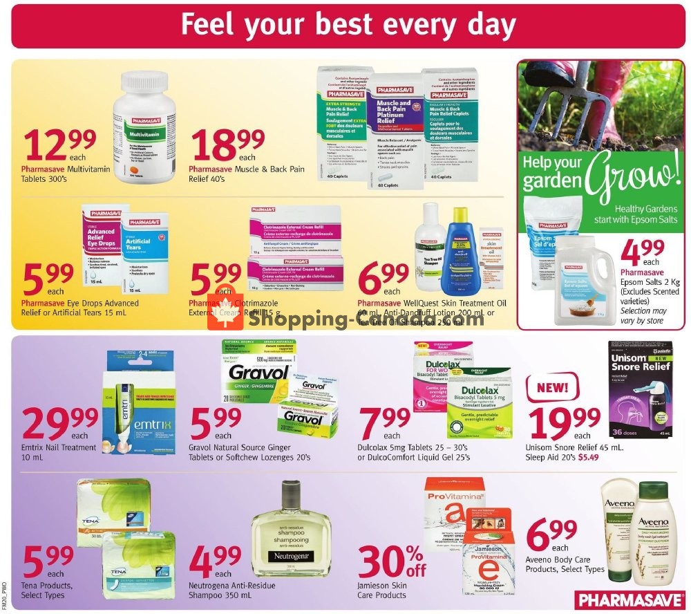 Pharmasave flyer from Friday May 17, 2019 to Thursday May 23, 2019 - page 6