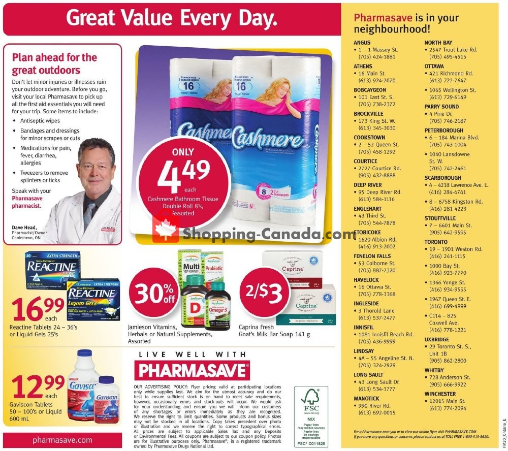 Pharmasave flyer from Friday May 17, 2019 to Thursday May 23, 2019 - page 8