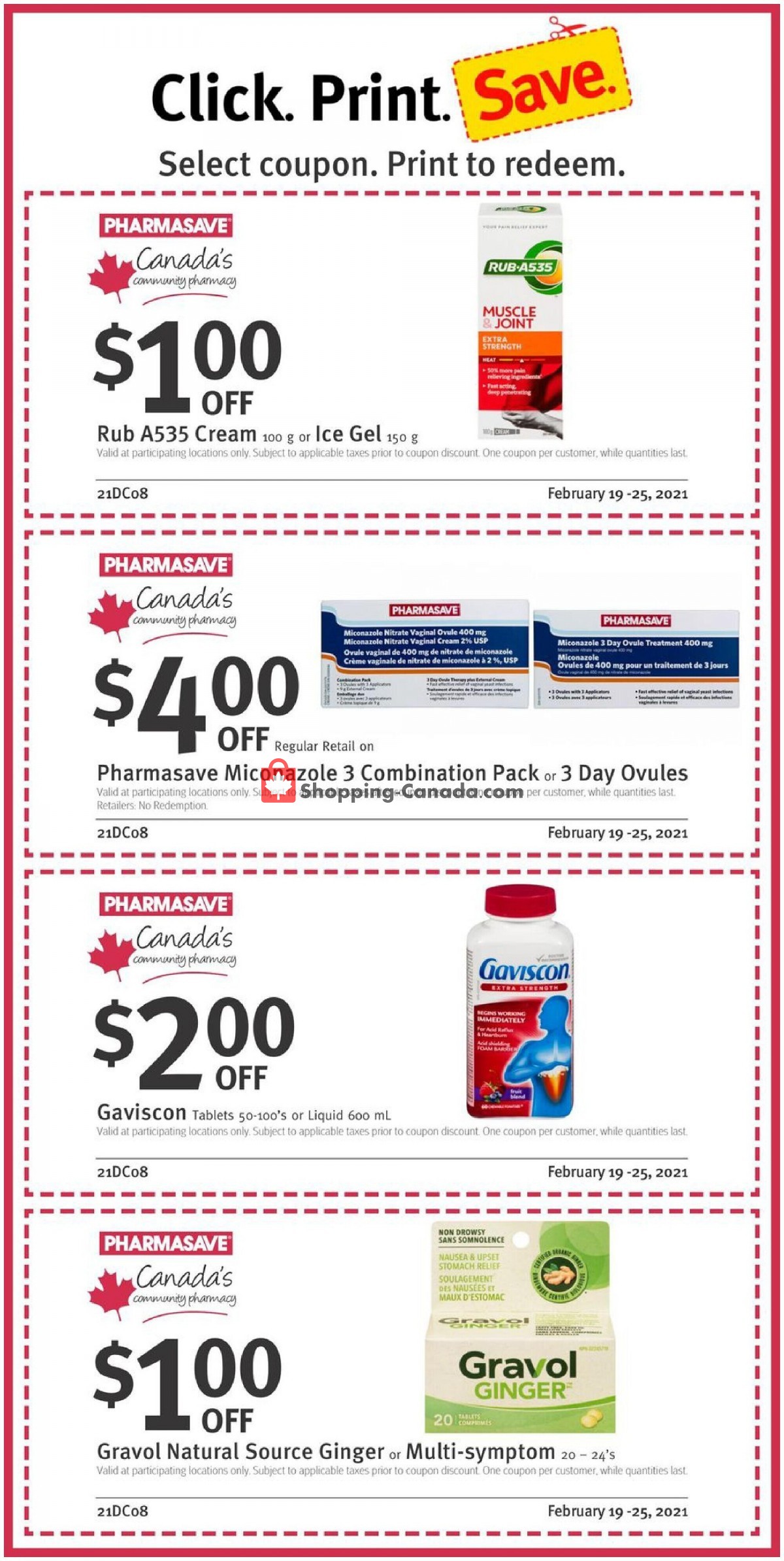 Pharmasave flyer from Friday February 19, 2021 to Thursday February 25, 2021 - page 3