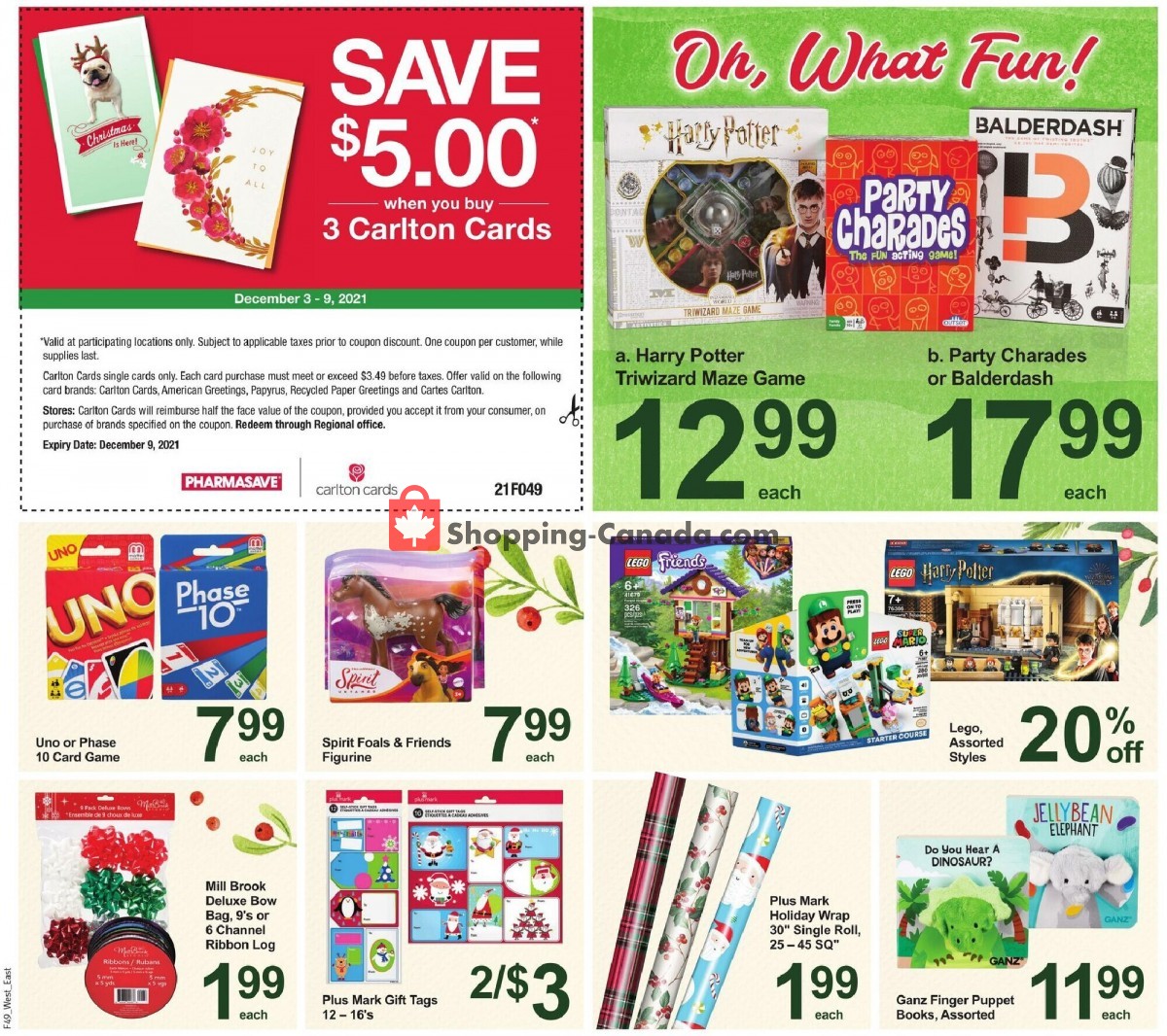 Pharmasave flyer from Friday December 3, 2021 to Thursday December 9, 2021 - page 10