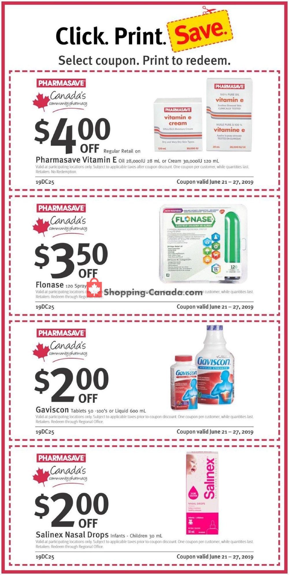 Pharmasave flyer from Friday June 21, 2019 to Thursday June 27, 2019 - page 4