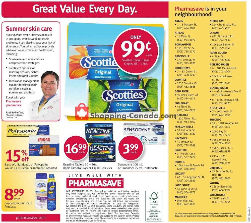 Pharmasave flyer from Friday June 21, 2019 to Thursday June 27, 2019 - page 7