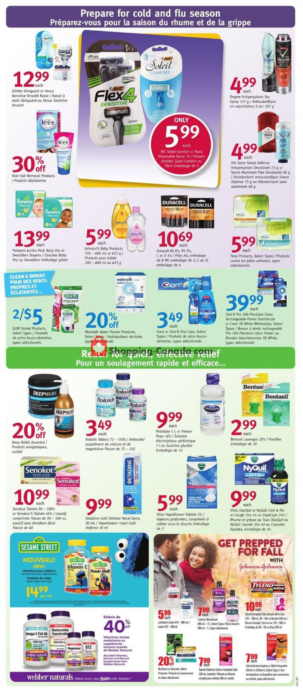 Pharmasave flyer from Friday October 16, 2020 to Thursday October 22, 2020 - page 5