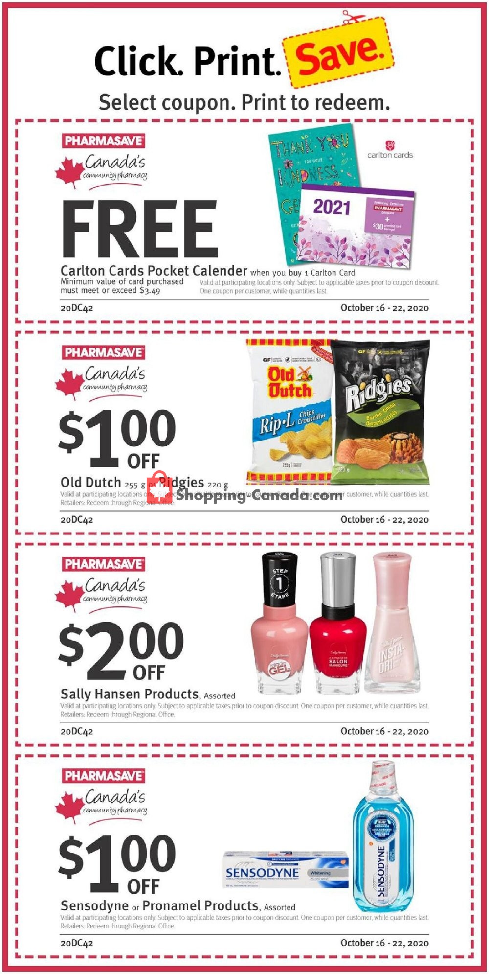 Pharmasave flyer from Friday October 16, 2020 to Thursday October 22, 2020 - page 6