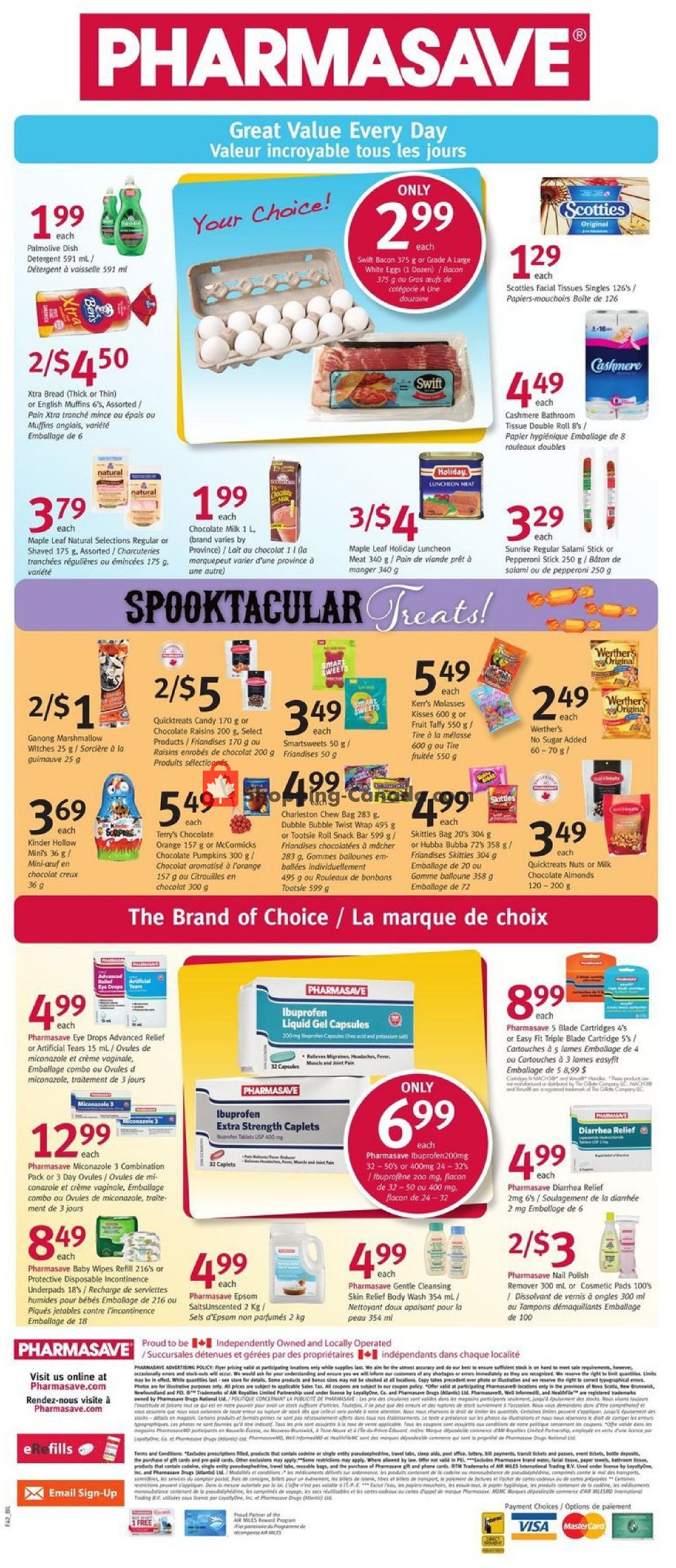 Pharmasave flyer from Friday October 16, 2020 to Thursday October 22, 2020 - page 8