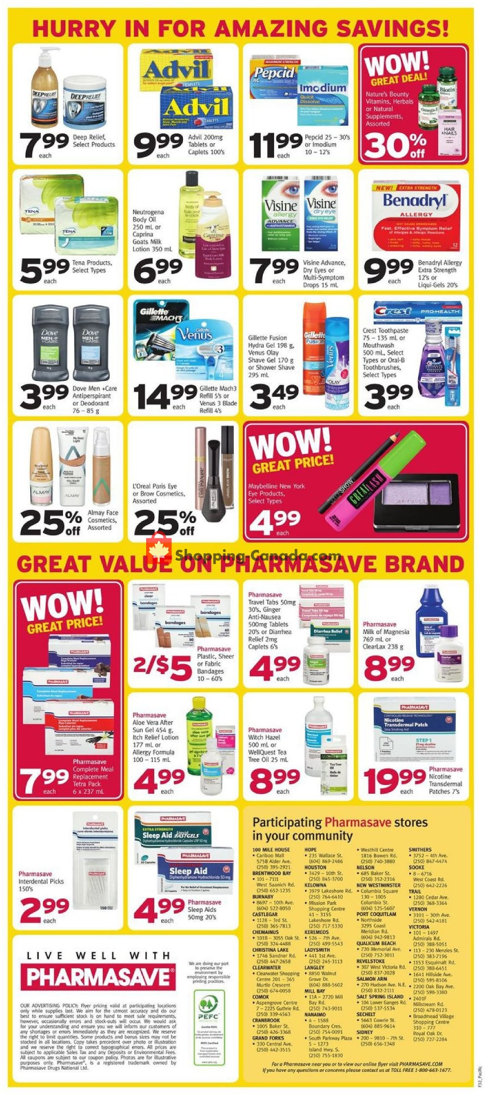 Pharmasave flyer from Friday August 9, 2019 to Thursday August 15, 2019 - page 3