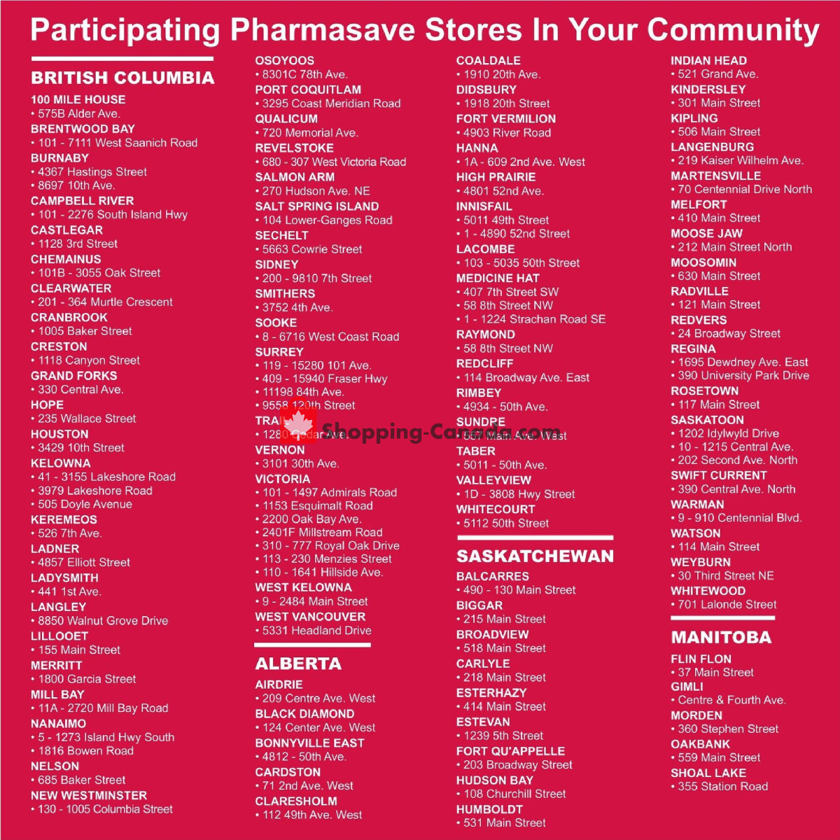 Pharmasave flyer from Friday May 10, 2024 to Thursday May 16, 2024 - page 8