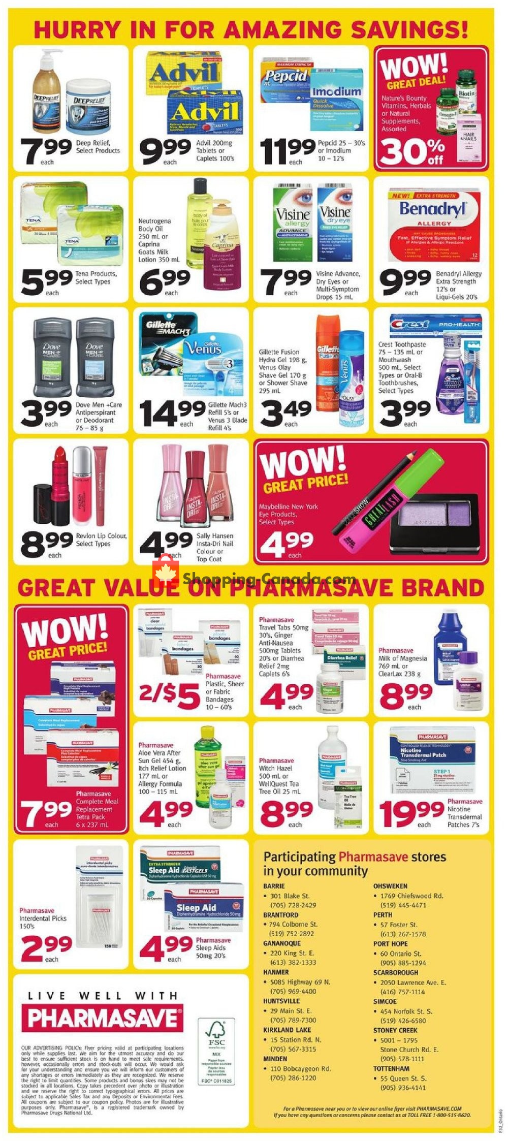 Pharmasave flyer from Friday August 9, 2019 to Thursday August 15, 2019 - page 3