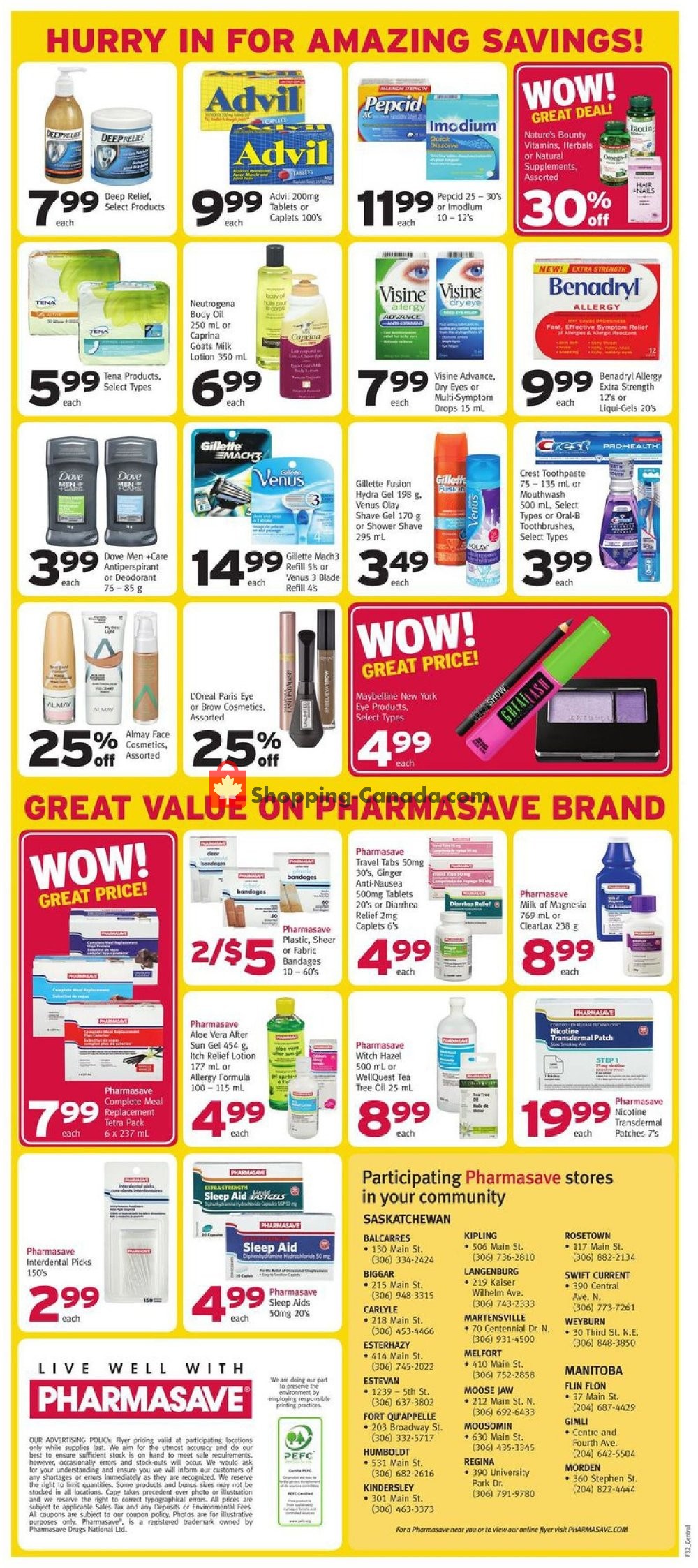 Pharmasave flyer from Friday August 9, 2019 to Thursday August 15, 2019 - page 3