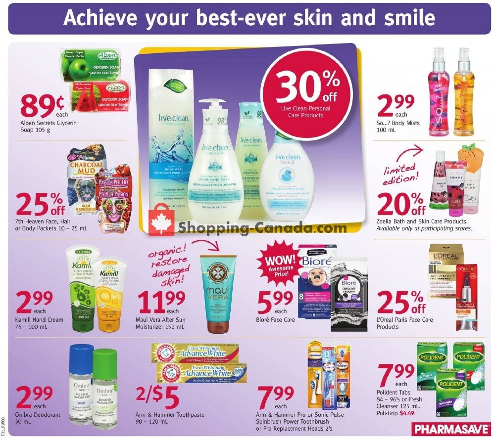 Pharmasave flyer from Friday August 2, 2019 to Thursday August 8, 2019 - page 4