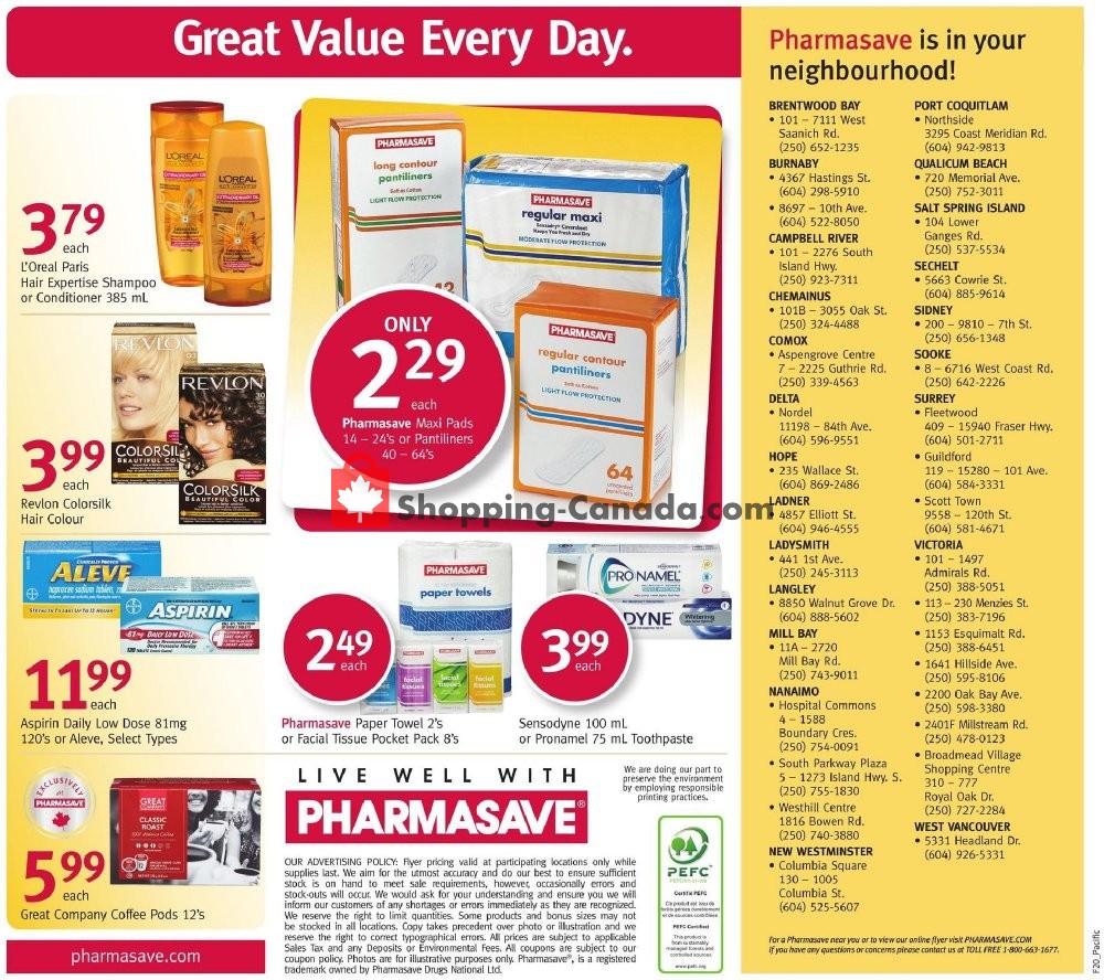 Pharmasave flyer from Friday May 17, 2019 to Thursday May 23, 2019 - page 11