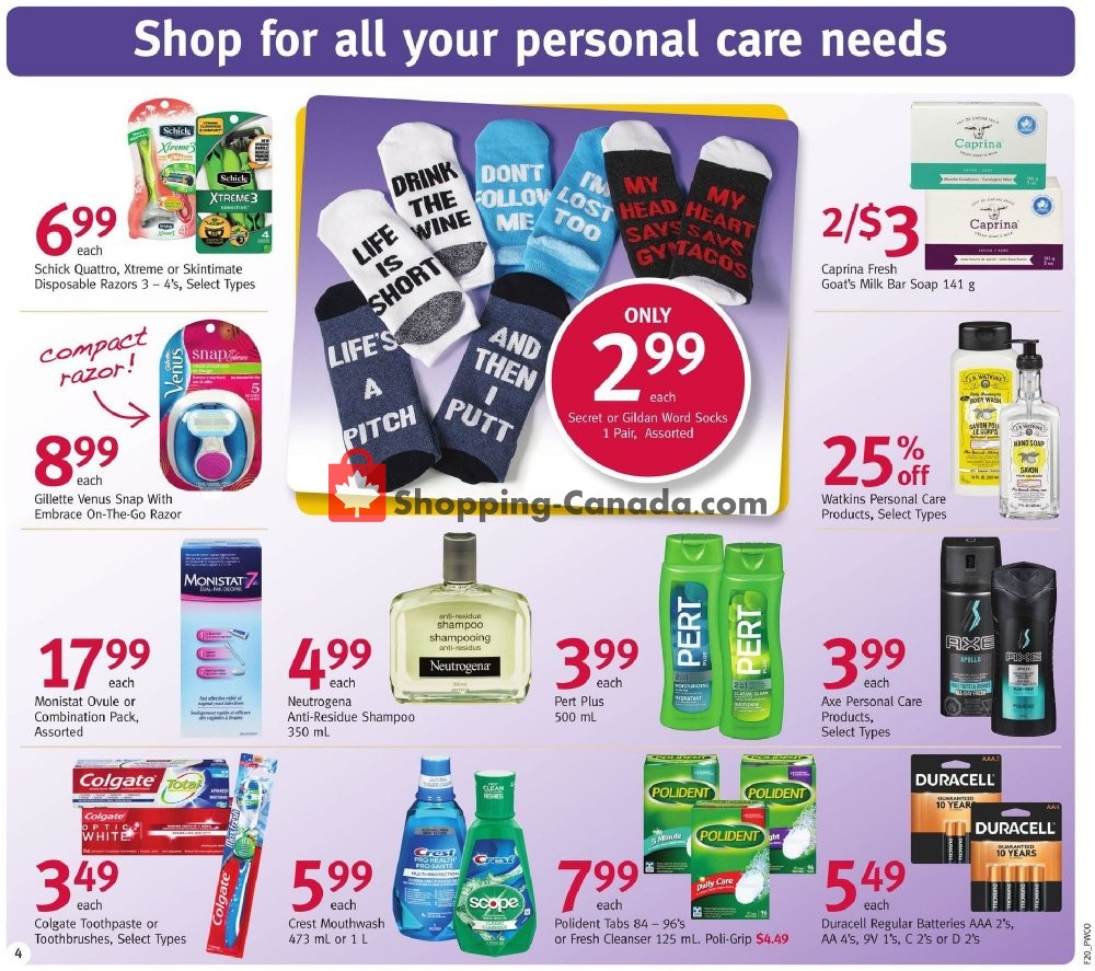 Pharmasave flyer from Friday May 17, 2019 to Thursday May 23, 2019 - page 6