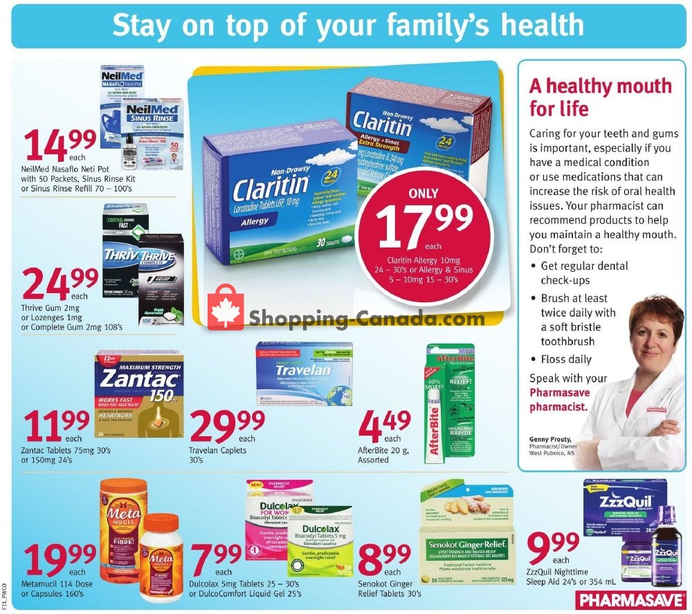 Pharmasave flyer from Friday August 2, 2019 to Thursday August 8, 2019 - page 7