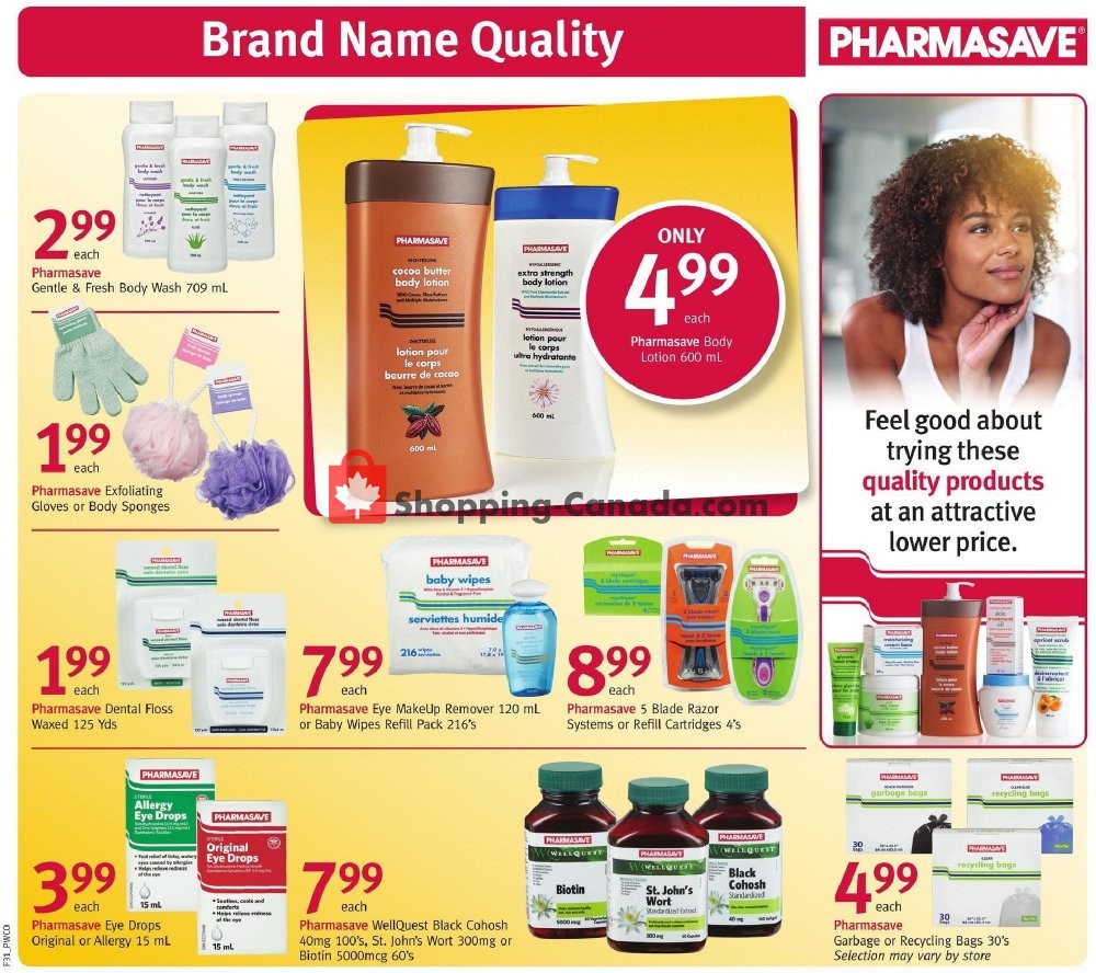 Pharmasave flyer from Friday August 2, 2019 to Thursday August 8, 2019 - page 9
