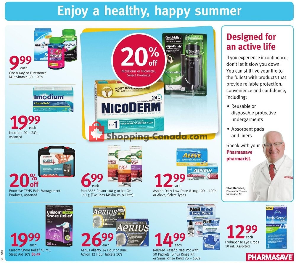 Pharmasave flyer from Friday July 31, 2020 to Thursday August 6, 2020 - page 6