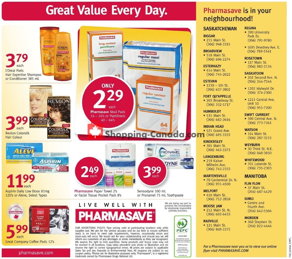 Pharmasave flyer from Friday May 17, 2019 to Thursday May 23, 2019 - page 11