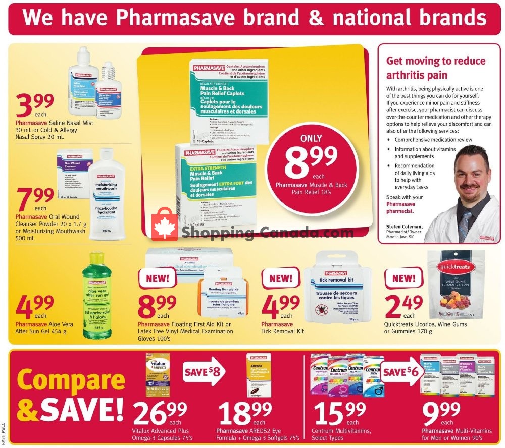 Pharmasave flyer from Friday August 30, 2019 to Thursday September 5, 2019 - page 5