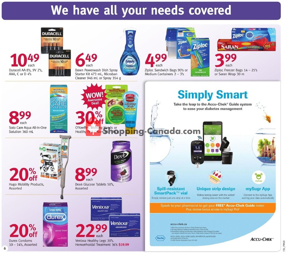Pharmasave flyer from Friday July 31, 2020 to Thursday August 6, 2020 - page 7