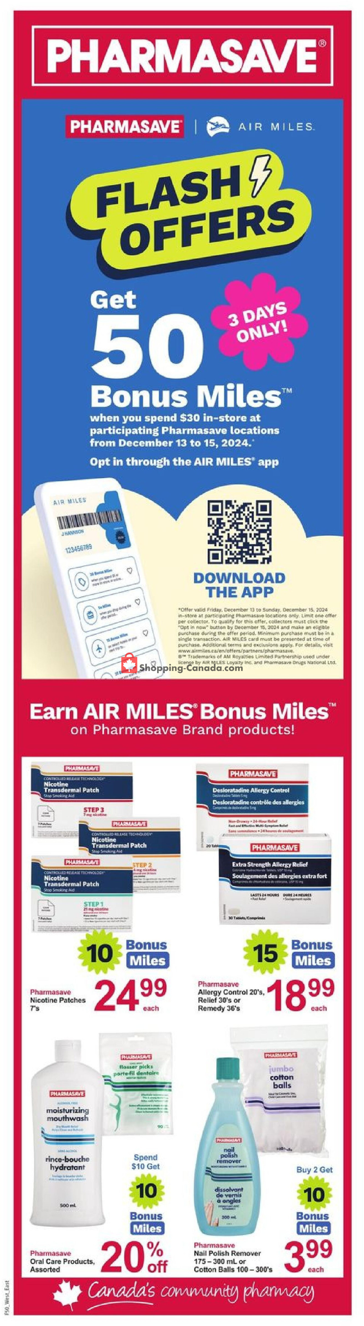 Pharmasave flyer from Friday December 13, 2024 to Thursday December 19, 2024 - page 9