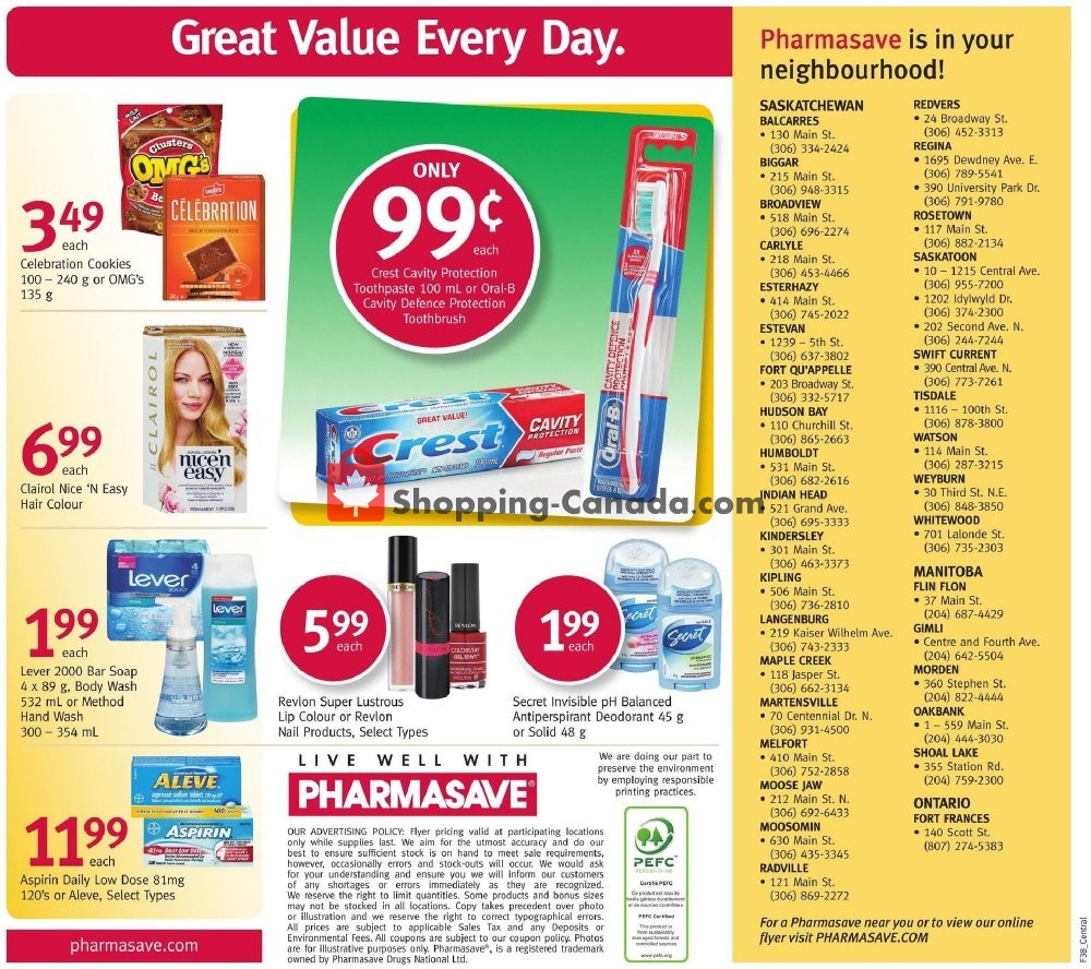 Pharmasave flyer from Friday September 21, 2018 to Thursday September 27, 2018 - page 11