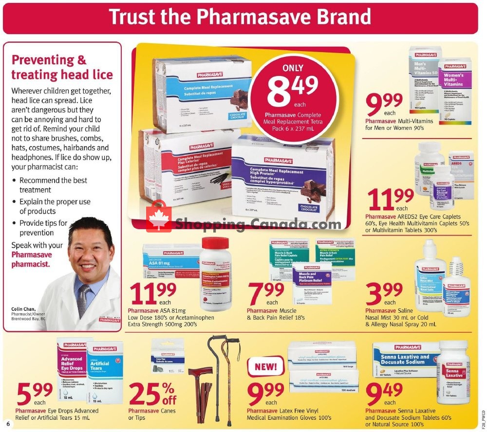 Pharmasave flyer from Friday July 12, 2019 to Thursday July 18, 2019 - page 10