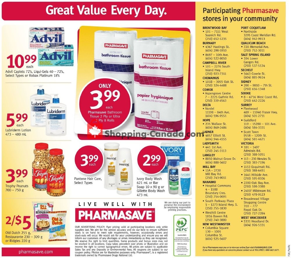Pharmasave flyer from Friday July 12, 2019 to Thursday July 18, 2019 - page 12