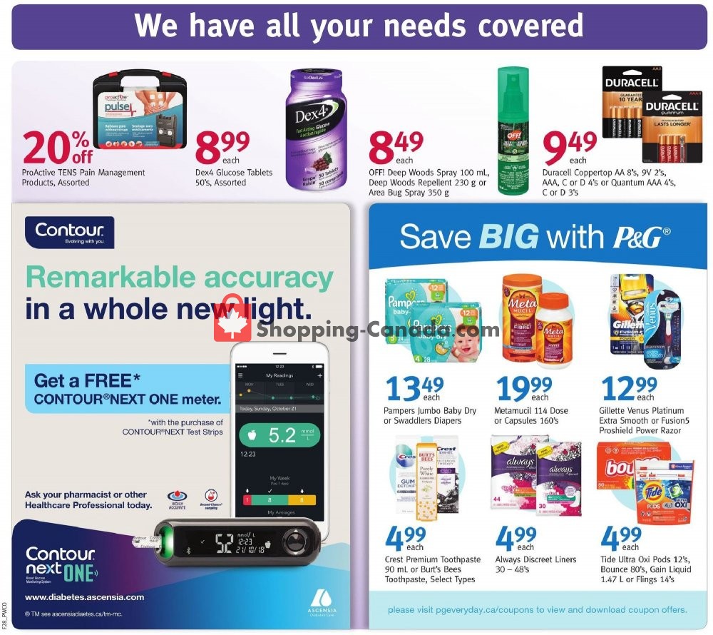 Pharmasave flyer from Friday July 12, 2019 to Thursday July 18, 2019 - page 9