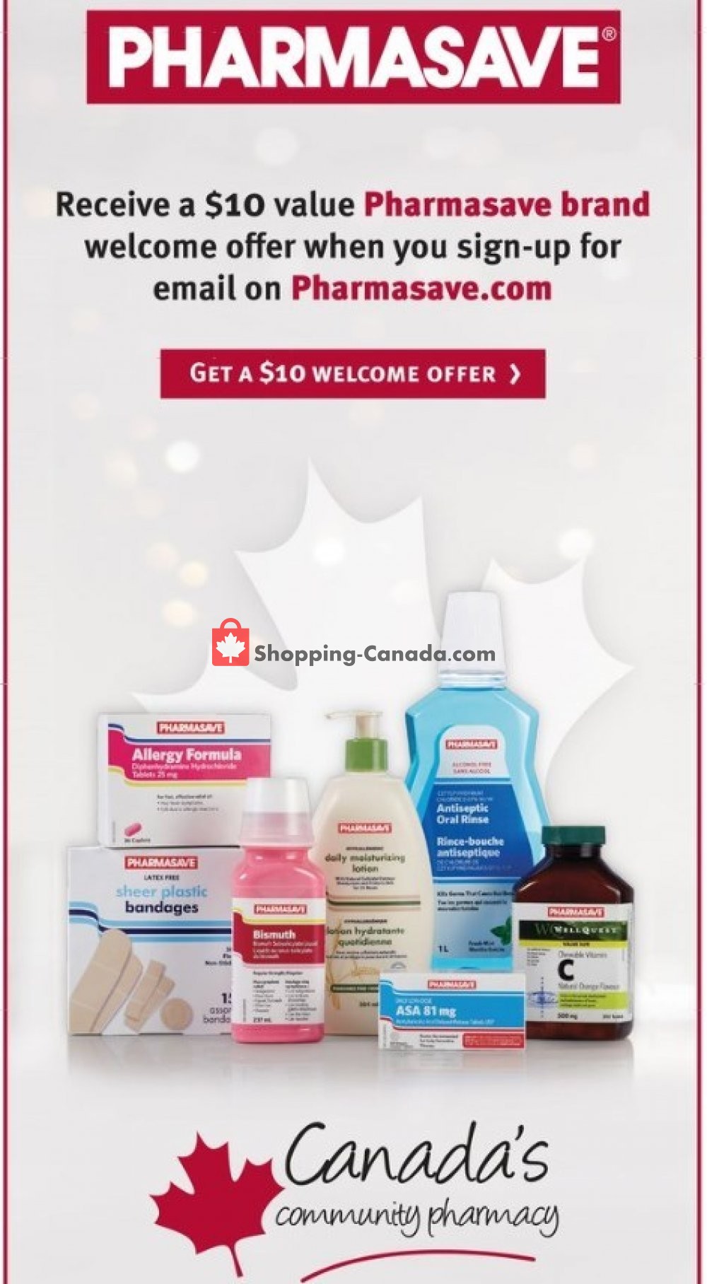 Pharmasave flyer from Friday May 3, 2019 to Thursday May 9, 2019 - page 10