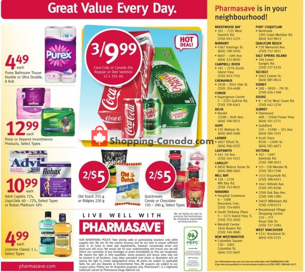 Pharmasave flyer from Friday May 3, 2019 to Thursday May 9, 2019 - page 11