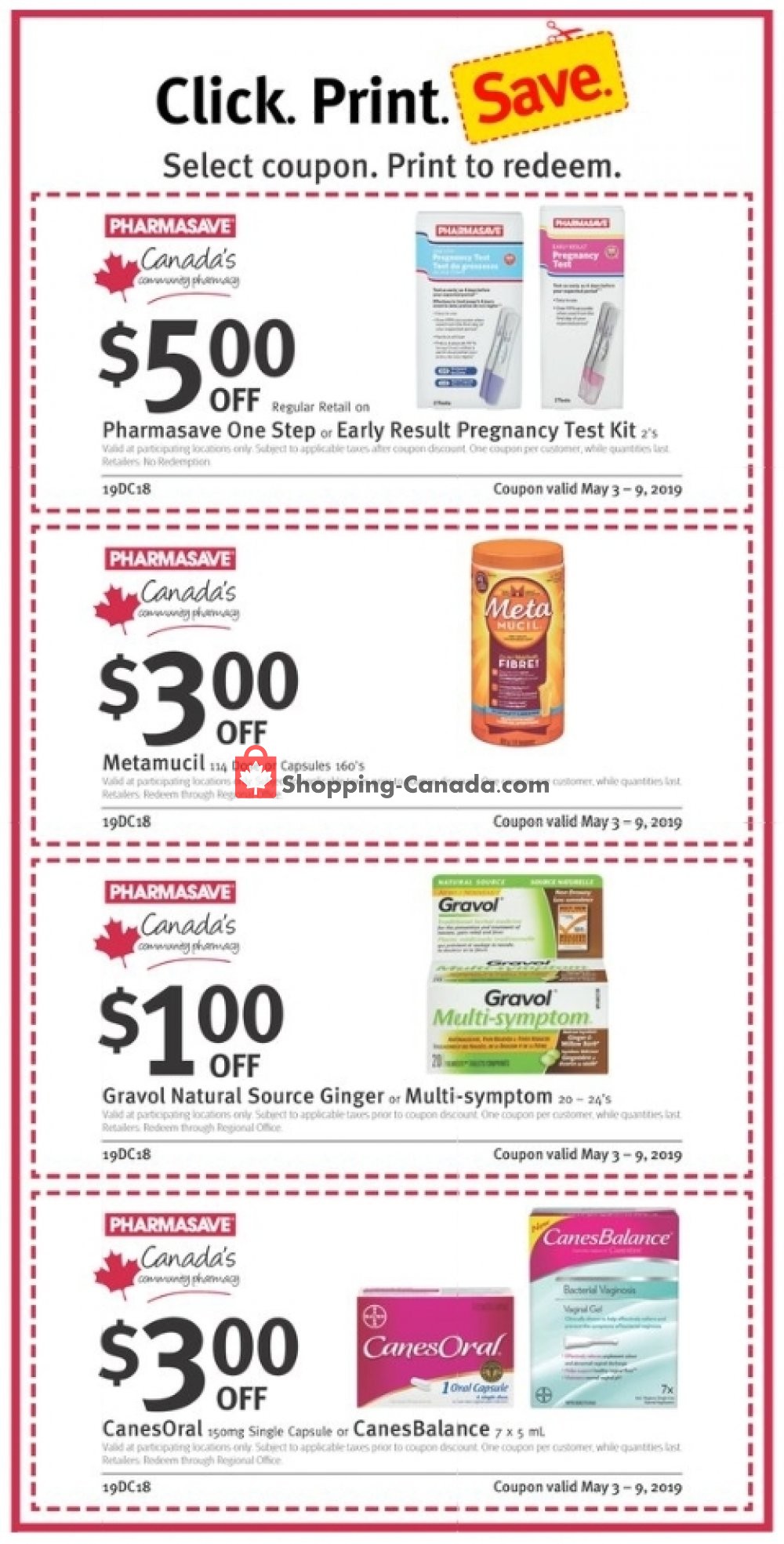 Pharmasave flyer from Friday May 3, 2019 to Thursday May 9, 2019 - page 2