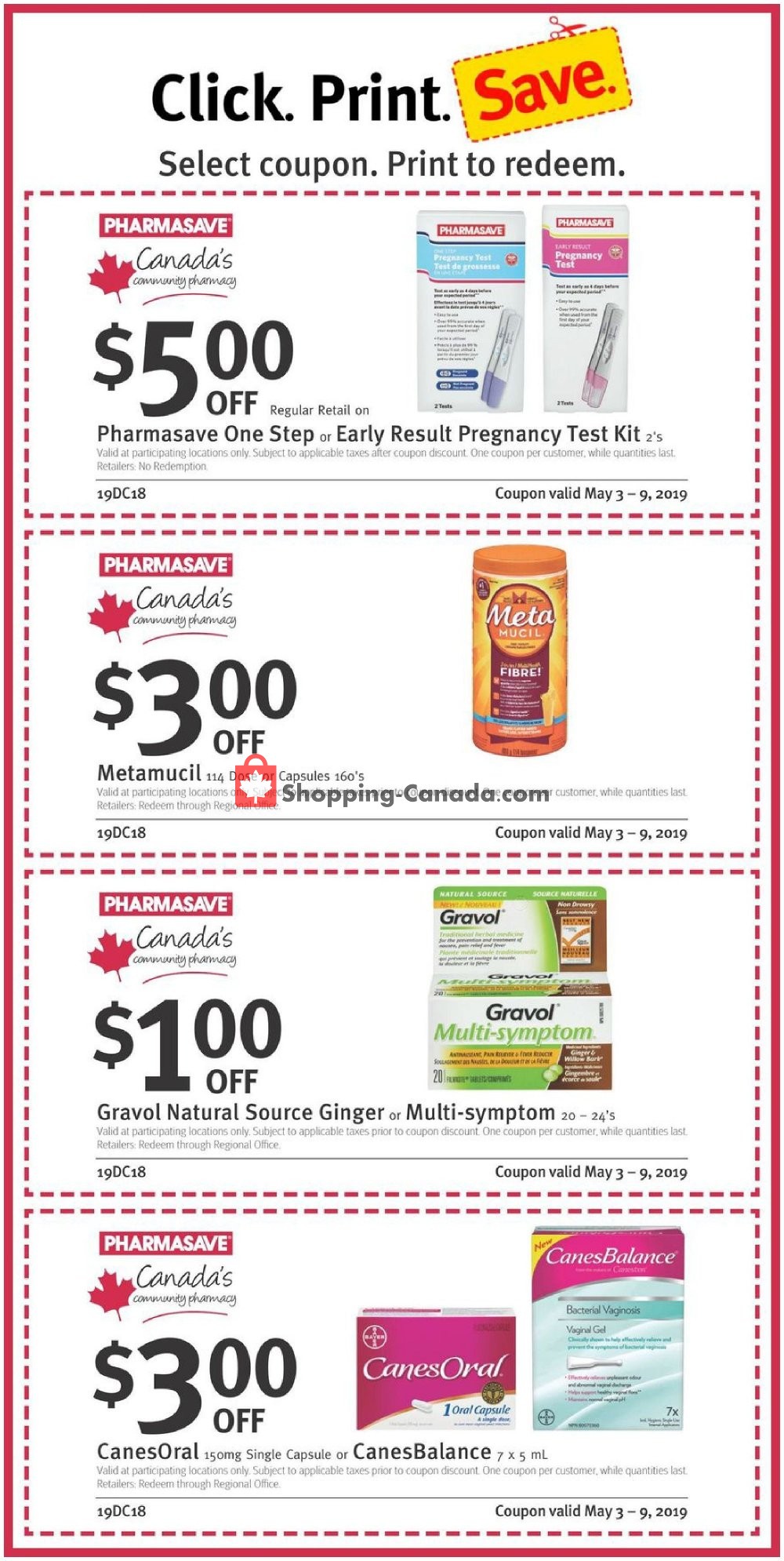 Pharmasave flyer from Friday May 3, 2019 to Thursday May 9, 2019 - page 2