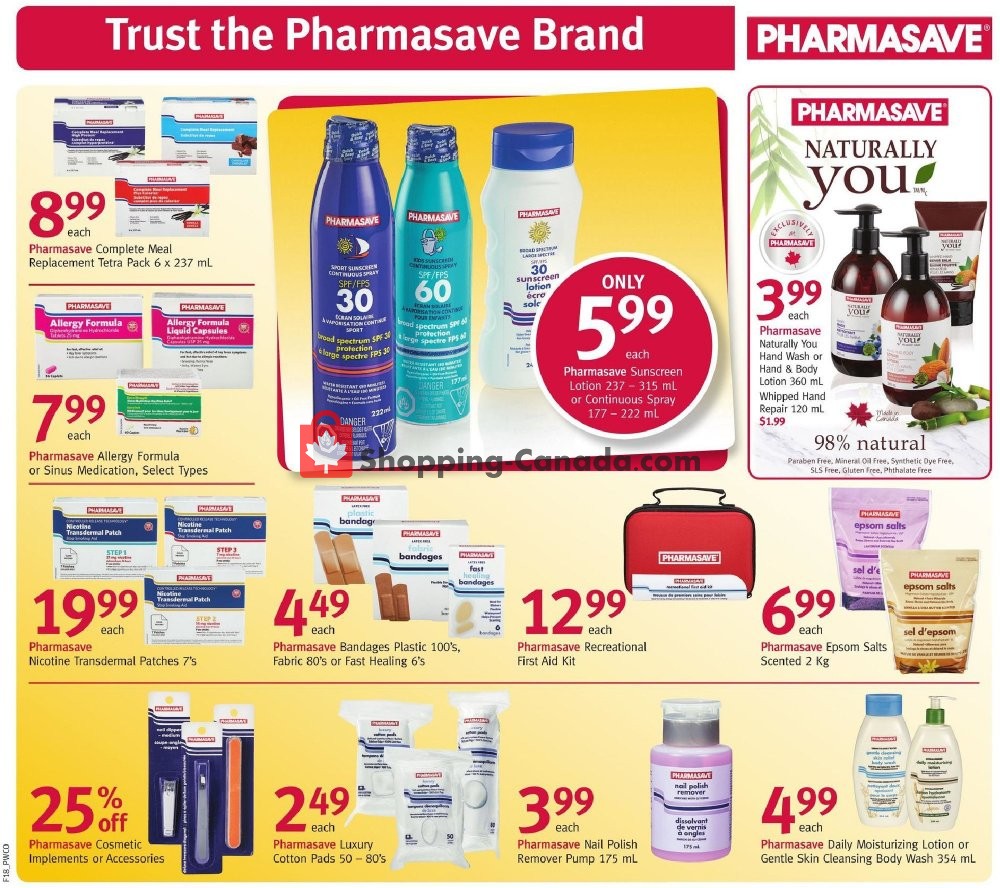 Pharmasave flyer from Friday May 3, 2019 to Thursday May 9, 2019 - page 9