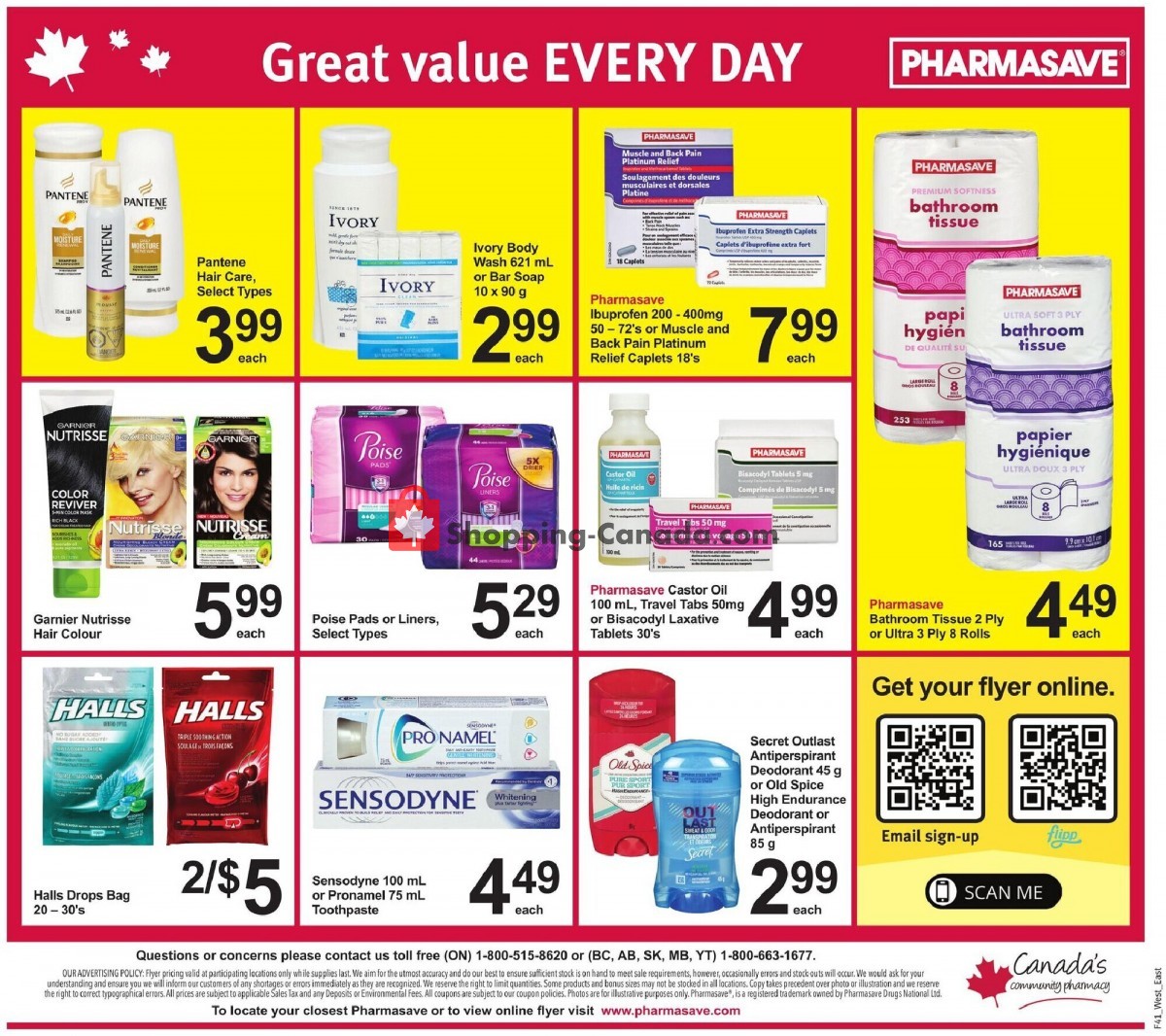 Pharmasave flyer from Friday October 8, 2021 to Thursday October 14, 2021 - page 16