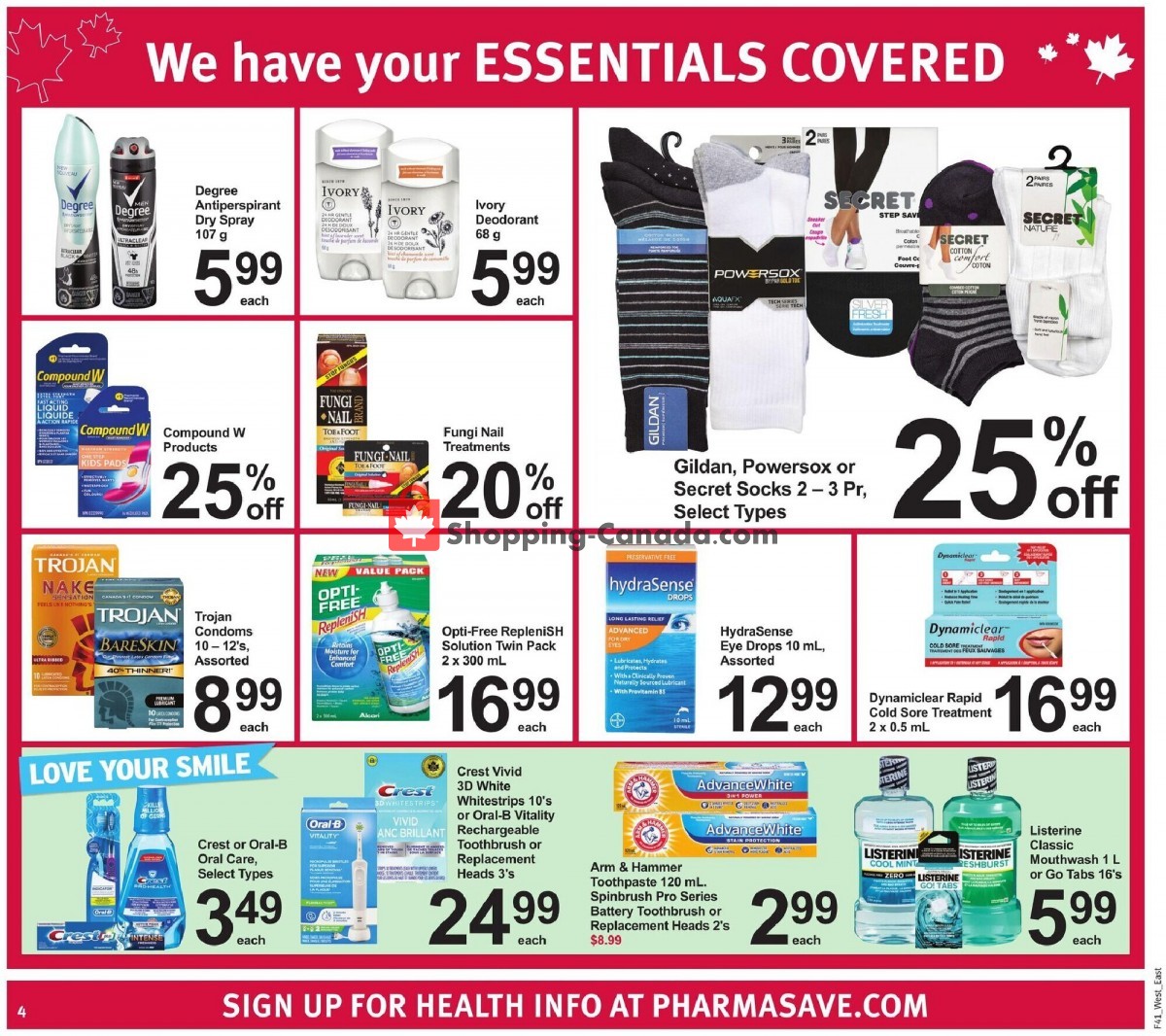 Pharmasave flyer from Friday October 8, 2021 to Thursday October 14, 2021 - page 7