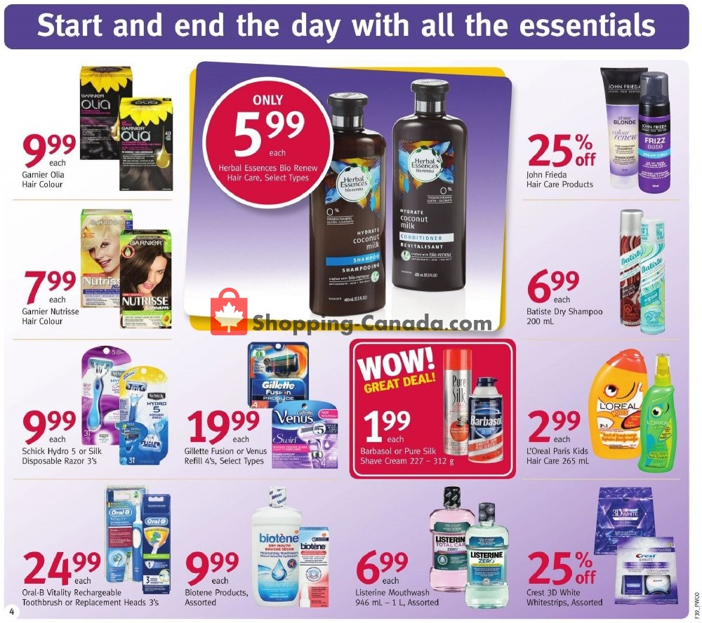 Pharmasave flyer from Friday September 28, 2018 to Thursday October 4, 2018 - page 7