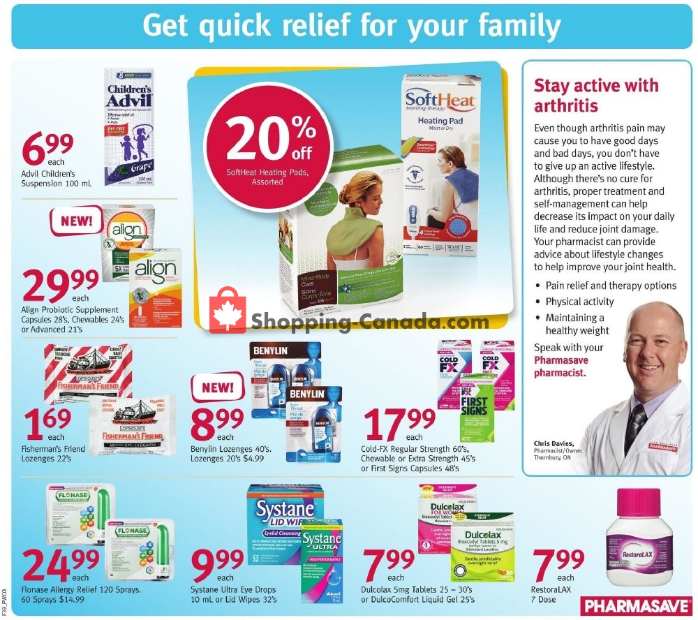 Pharmasave flyer from Friday September 28, 2018 to Thursday October 4, 2018 - page 8