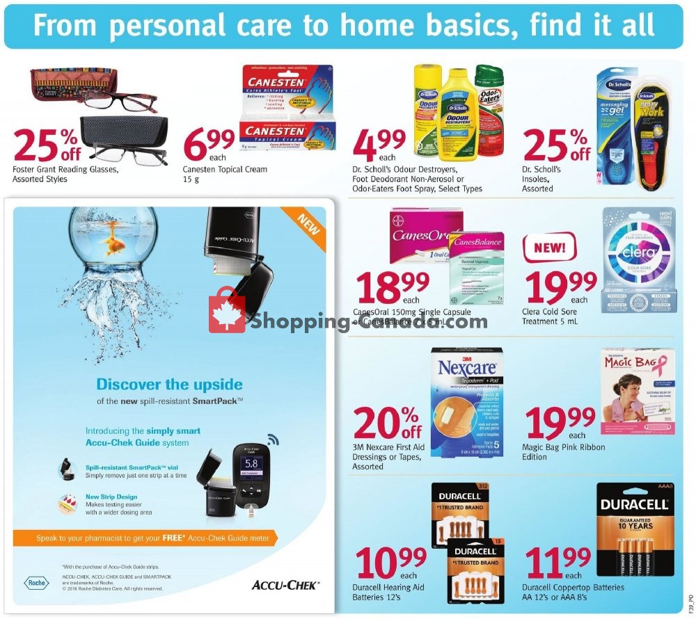 Pharmasave flyer from Friday September 28, 2018 to Thursday October 4, 2018 - page 9