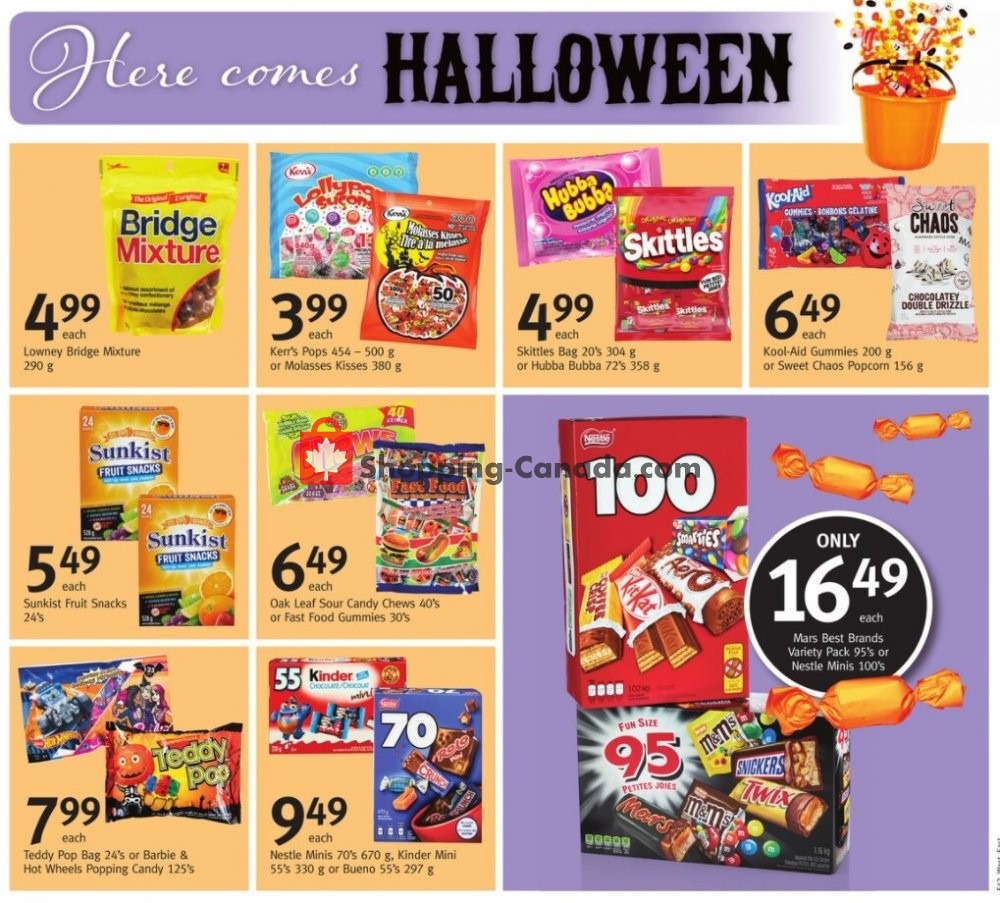 Pharmasave flyer from Friday October 16, 2020 to Thursday October 22, 2020 - page 13