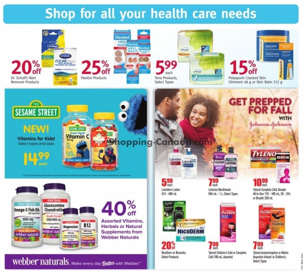 Pharmasave flyer from Friday October 16, 2020 to Thursday October 22, 2020 - page 15