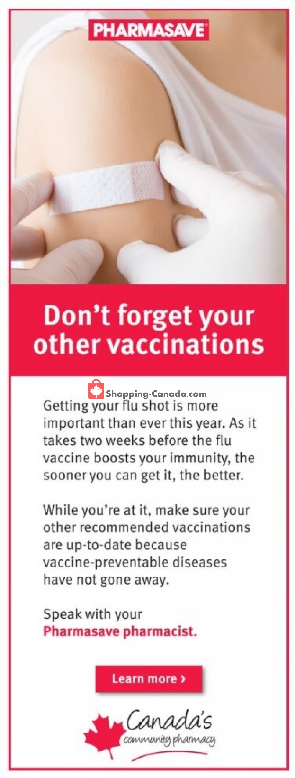 Pharmasave flyer from Friday October 16, 2020 to Thursday October 22, 2020 - page 9
