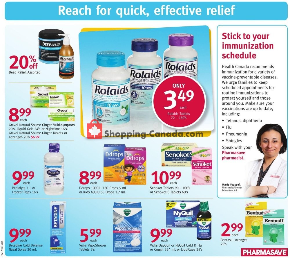 Pharmasave flyer from Friday October 16, 2020 to Thursday October 22, 2020 - page 14