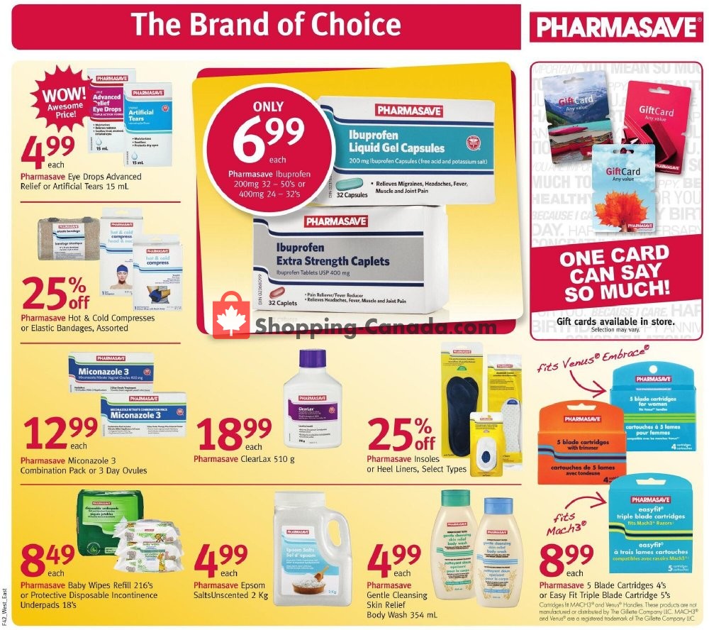 Pharmasave flyer from Friday October 16, 2020 to Thursday October 22, 2020 - page 17