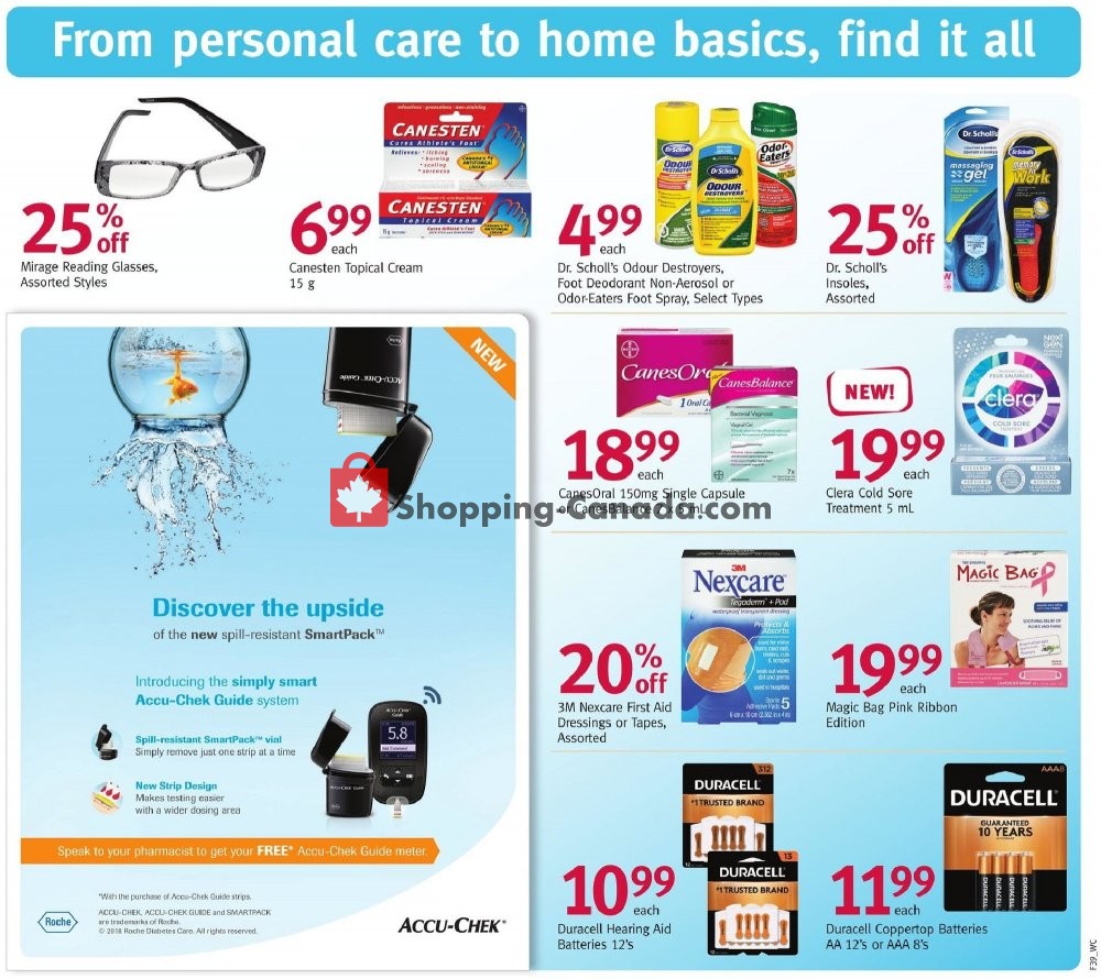 Pharmasave flyer from Friday September 28, 2018 to Thursday October 4, 2018 - page 8