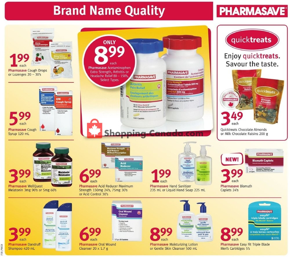 Pharmasave flyer from Friday September 28, 2018 to Thursday October 4, 2018 - page 9