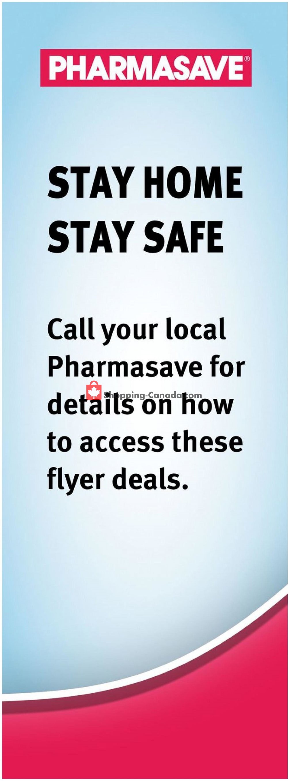 Pharmasave flyer from Friday May 1, 2020 to Thursday May 7, 2020 - page 1